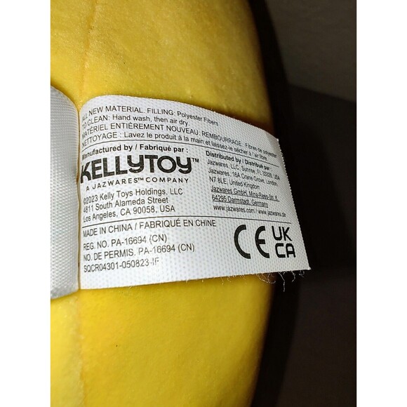 Squishmallows 11” Visconti the Yellow Macaron Super Soft Plush Toy Fast Shipping - Picture 7 of 9